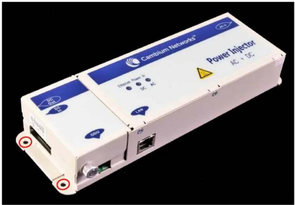 Cambium Networks PTP 670 - Installation de l'injecteur d'alimentation amélioré CA+CC - 1