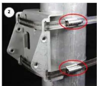 Cambium Networks PTP 670 - Billen' rogzitoszerkezet szalagbilincsekkel - 1