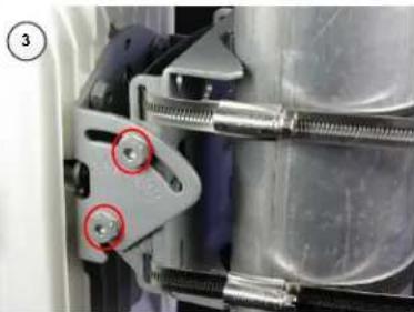 Cambium Networks PTP 670 - Tilt Bracket Assembly with band clamps - 2