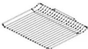 SHARP KF-76VDD19W-DE - Drahtgitter - 1