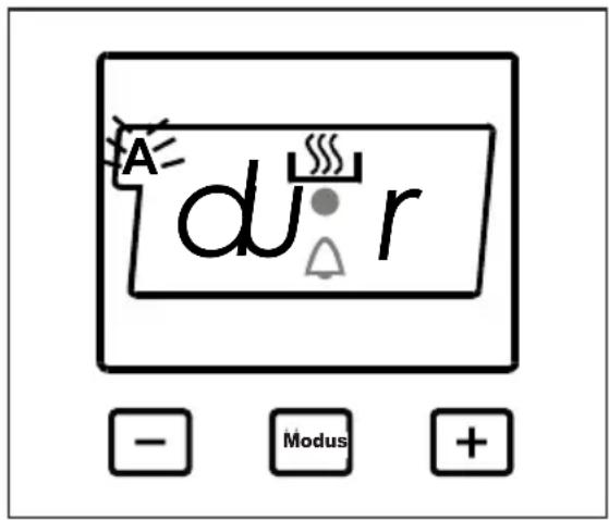SHARP KF-76VDD19W-DE - Semi-automatische Zeiteinstellung relativ zur Kochzeit: - 1