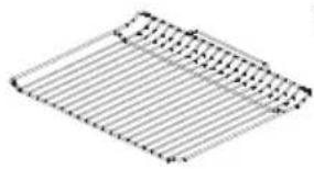 SHARP KF-76VDD19W-DE - Wire grid - 1