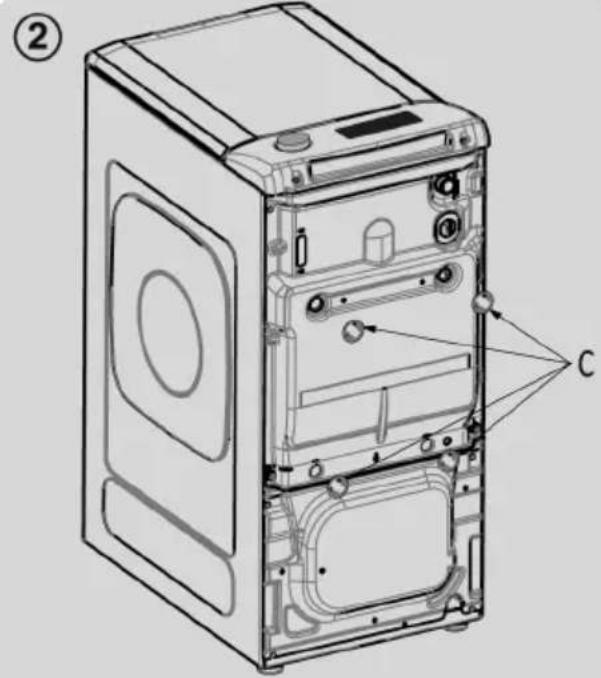 CANDY TCAS265D3-S - INSTALLATION - 2