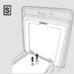 CANDY TCAS 274TM5-S - Pulizia della vaschetta del detersivo e dei relativi scomparti - 2