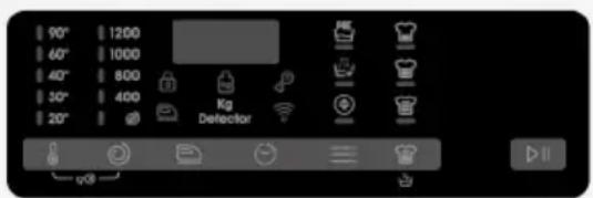 CANDY TCAS 274TM5-S - CONTROLES ET PROGRAMMES - 1