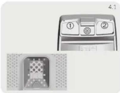 CANDY TCA266TM5-S - - De trommel reinigen - 1