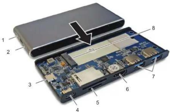 Renkforce RF-PCR-550 - b) Appareils connectés - 1