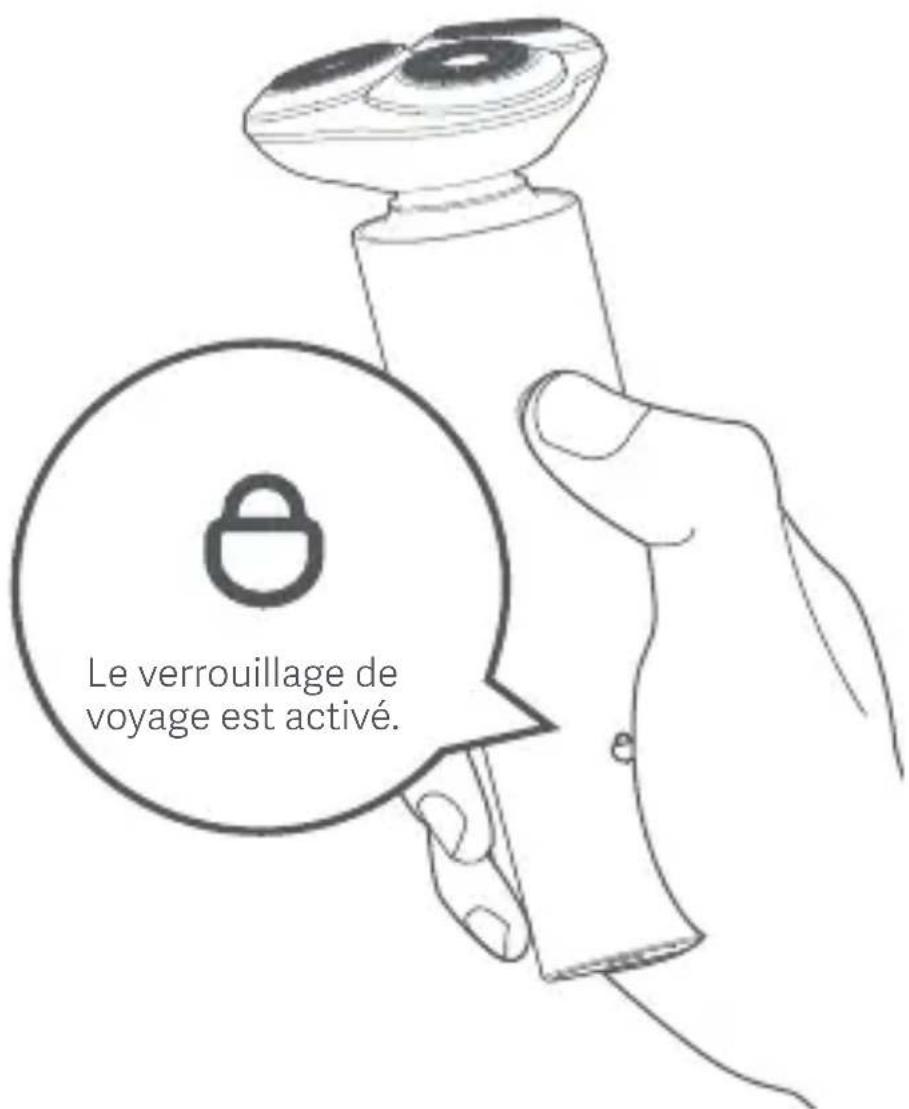 Xiaomi Electric Shaver S301 - Réglage des paramètres de vitesse : - 2
