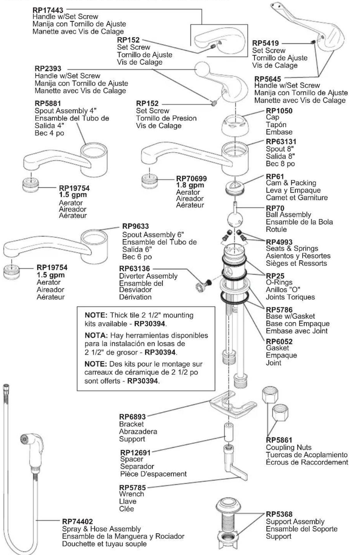 DELTA 100LF-WF - Maintenance Instructions de nettoyage - 1