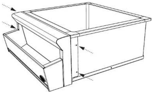 DCS TDD1-20 - OPTIONALLY ATTACH BOTTLE HOLDER(PURCHASED SEPERATELY) TO BEVERAGE CHILLER - 1