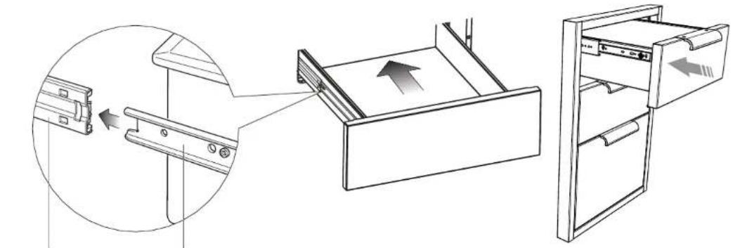 DCS TDD1-20 - To replace the drawer(s) - 1