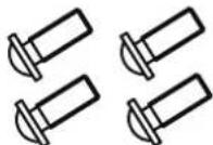 Maxim Radiant 39538CYBKGL - 8/32-1 SCREW - 8
