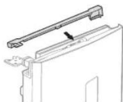 SAMSUNG RR92EERS - REVERSING THE REFRIGERATOR DOOR - 20