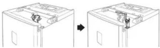 SAMSUNG RR92EERS - REVERSING THE REFRIGERATOR DOOR - 6