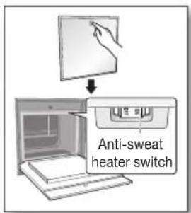 SAMSUNG RR92EERS - Anti-sweat heater switch - 1
