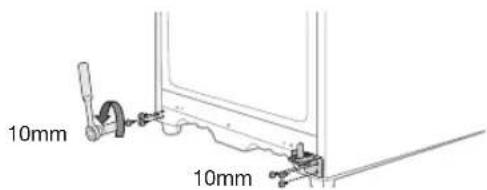 SAMSUNG RR92EERS - REVERSING THE REFRIGERATOR DOOR - 11