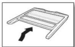 SAMSUNG RR92EERS - USING THE FOLDABLE SHELF - 1