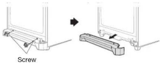 SAMSUNG RR92EERS - REVERSING THE REFRIGERATOR DOOR - 10