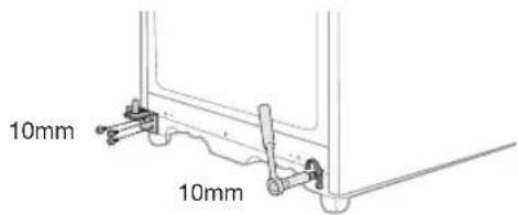SAMSUNG RR92EERS - REVERSING THE REFRIGERATOR DOOR - 13