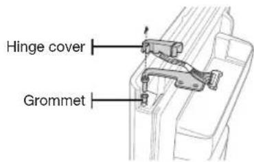 SAMSUNG RR92EERS - REVERSING THE REFRIGERATOR DOOR - 16