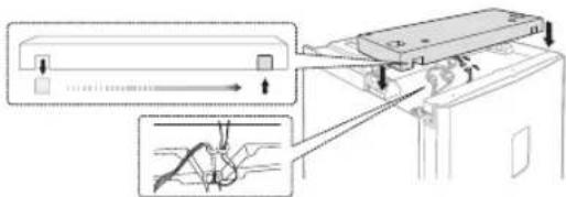 SAMSUNG RR92EERS - REVERSING THE REFRIGERATOR DOOR - 26