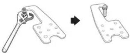 SAMSUNG RR92EERS - REVERSING THE REFRIGERATOR DOOR - 18