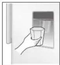SAMSUNG RR92EERS - Getting water from the dispenser - 1