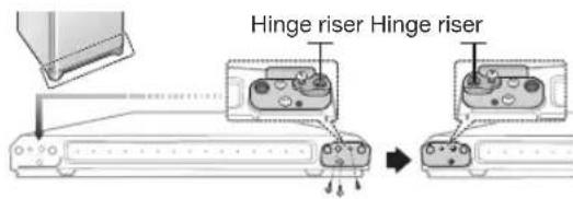 SAMSUNG RR92EERS - REVERSING THE REFRIGERATOR DOOR - 14