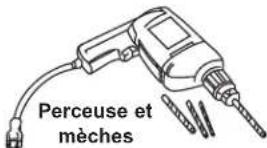 Café CDT875P2NS1 - OUTILS NÉCESSAIRES - POUR UNE NOUVELLE INSTALLATION : - 1