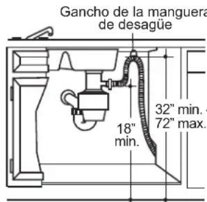 Café CDT875P2NS1 - Método 2 – “Bucle de desagüe alto” con T de desechos o el eliminador de desechos - 2