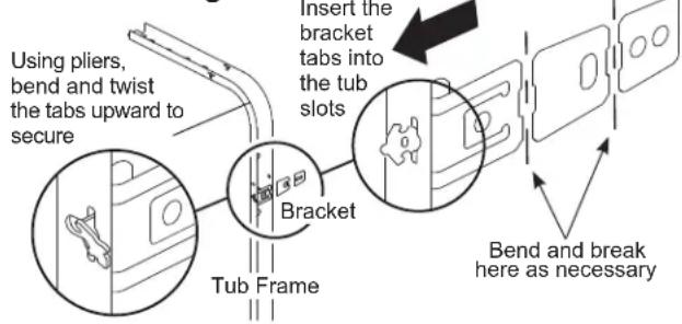 Café CDT875P4NW2 - STEP 10 INSTALL MOUNTING BRACKETS (CONT.) - 1