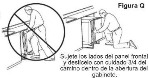 Café CDT875P4NW2 - PASO 8 DESLICE EL LAVAVAJILLAS TRES CUARTOS DEL RECORRIDO DENTRO DEL GABINETE - 1