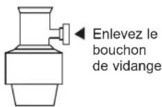 Café CDT875P4NW2 - ÉTAPE 15 RACCORDEMENT DU BOYAU DE VIDANGE (SUITE) - 7