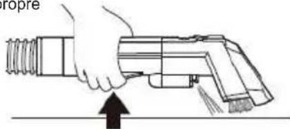FAGOR FG1350 - Appuyez sur le bouton d'arrosage pour pulvériser de l'eau propre - 1
