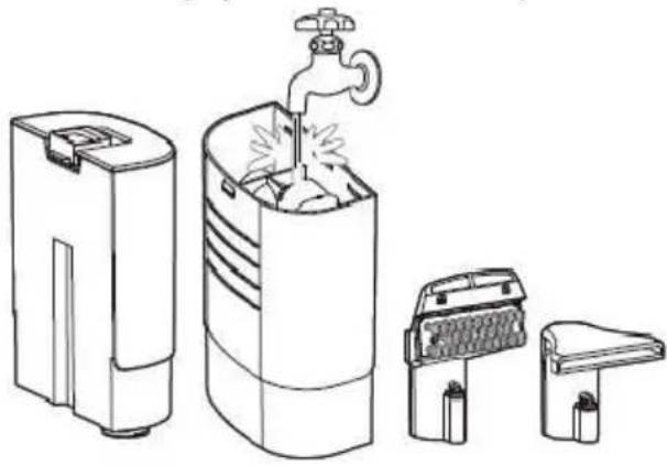 FAGOR FG1350 - Cleaning of water sucker and bucket - 1