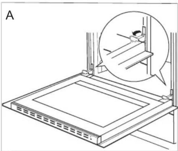 FAGOR FACG200S - Comment enlever la porte - 1