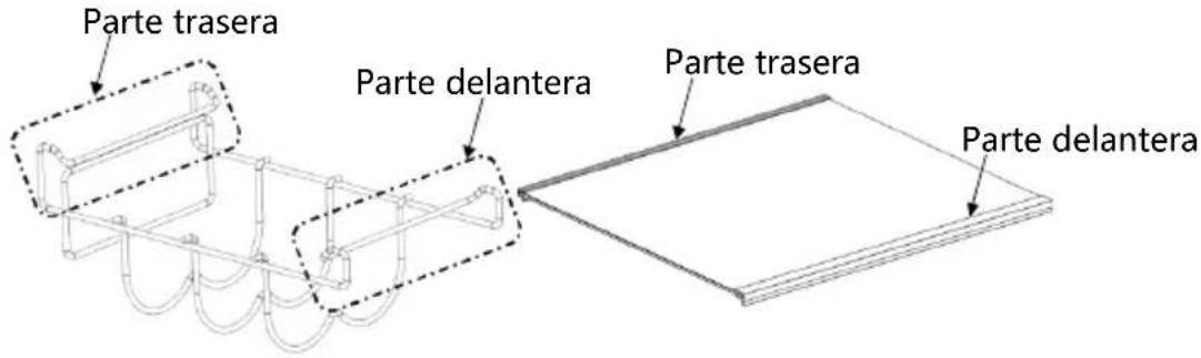 TCL RP318BSC0 - Instrucciones de instalación del estante de botellas - 1