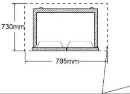 TCL RP318BSC0 - Questo frigorifero non può essere utilizzato come apparecchio da incasso. - 2