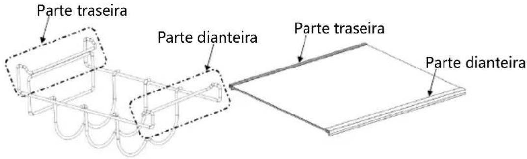 TCL RP318BSC0 - Instruções de instalação da prateleira garrafas - 1