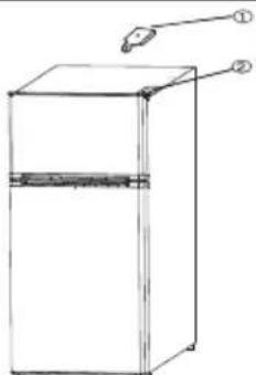 VEDETTE VFD235BREW - INVERSION DU SENS D'OUVERTURE DE LA PORTE - 1