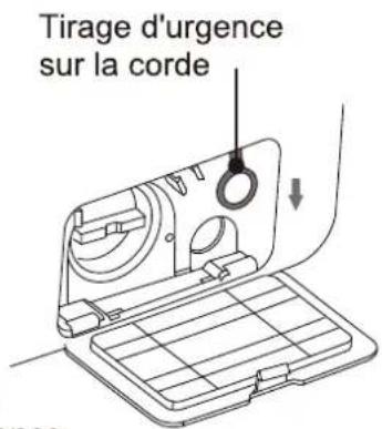 AYA ALF 6124B-NE - Déverrouillage de la porte de secours - 1