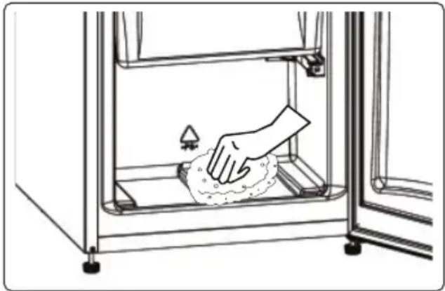 DAEWOO CUL0143EWMA0-EU - Freezer defrosting process - 1