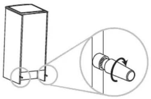 AYA AFM2205EW - Replacing the LED light - 1