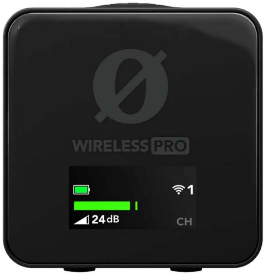 Røde Wireless PRO - Manual Input Gain - 1