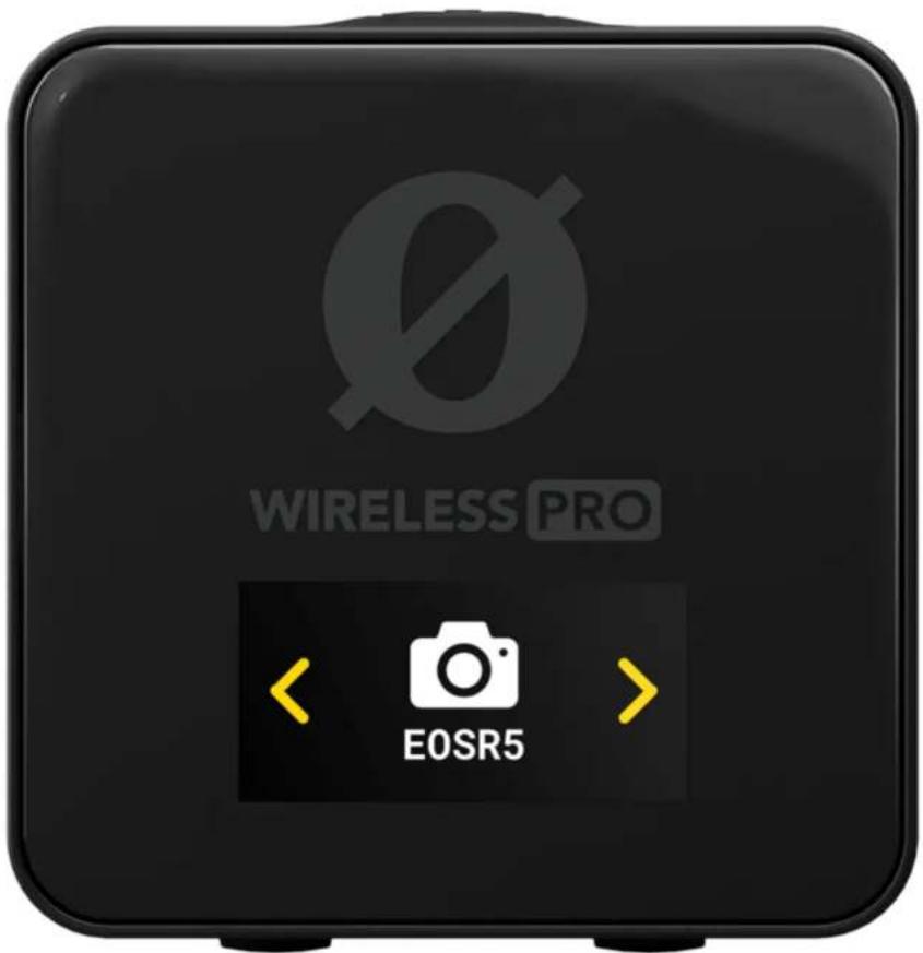Røde Wireless PRO - Configuring Camera Presets in R∅DE Central - 2