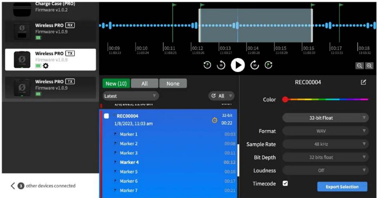Røde Wireless PRO - Markers - 1
