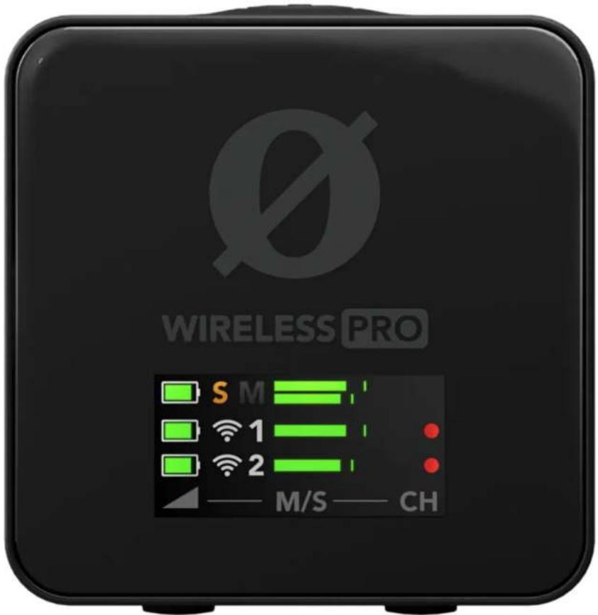 Røde Wireless PRO - Battery Level Indicators - 1