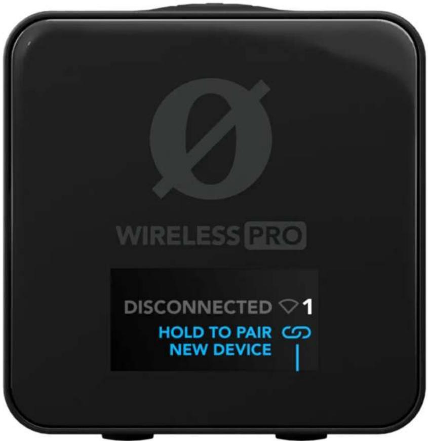 Røde Wireless PRO - Pairing in R∅DE Central - 1
