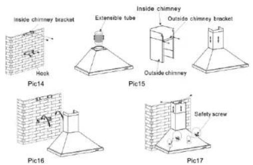 AYA AHD601XLED - If the cooker hood use without recirculation function - 2