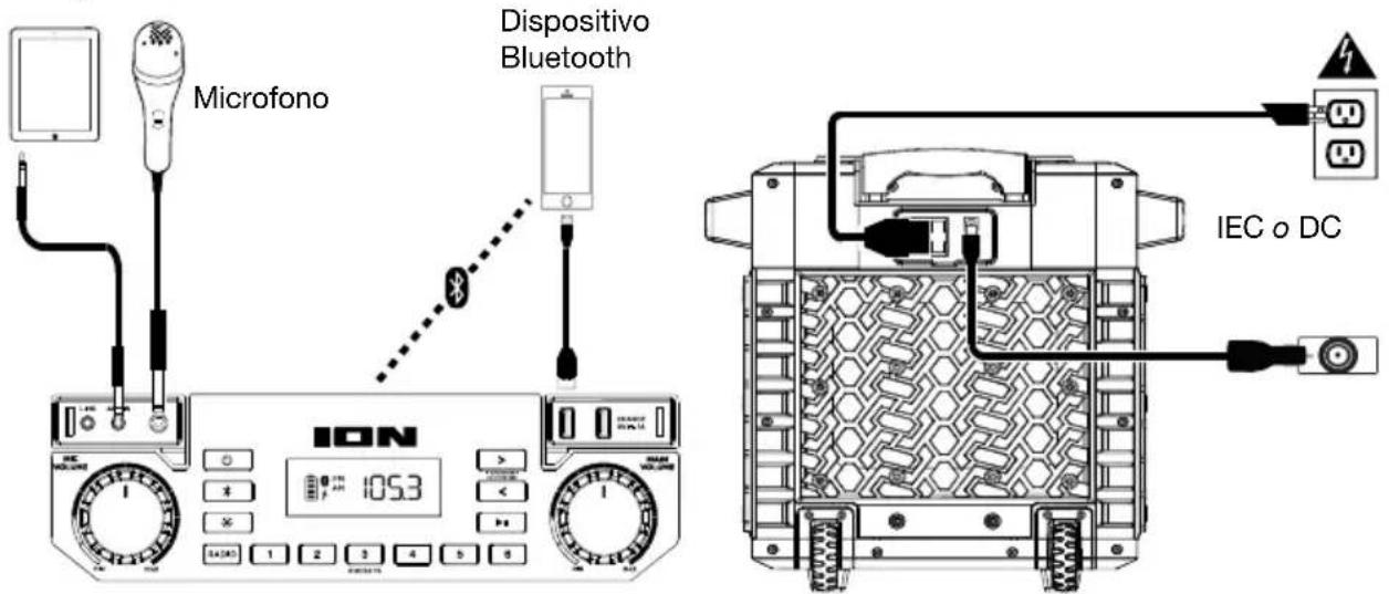 ION Pickup - Schema dei collegamenti - 1